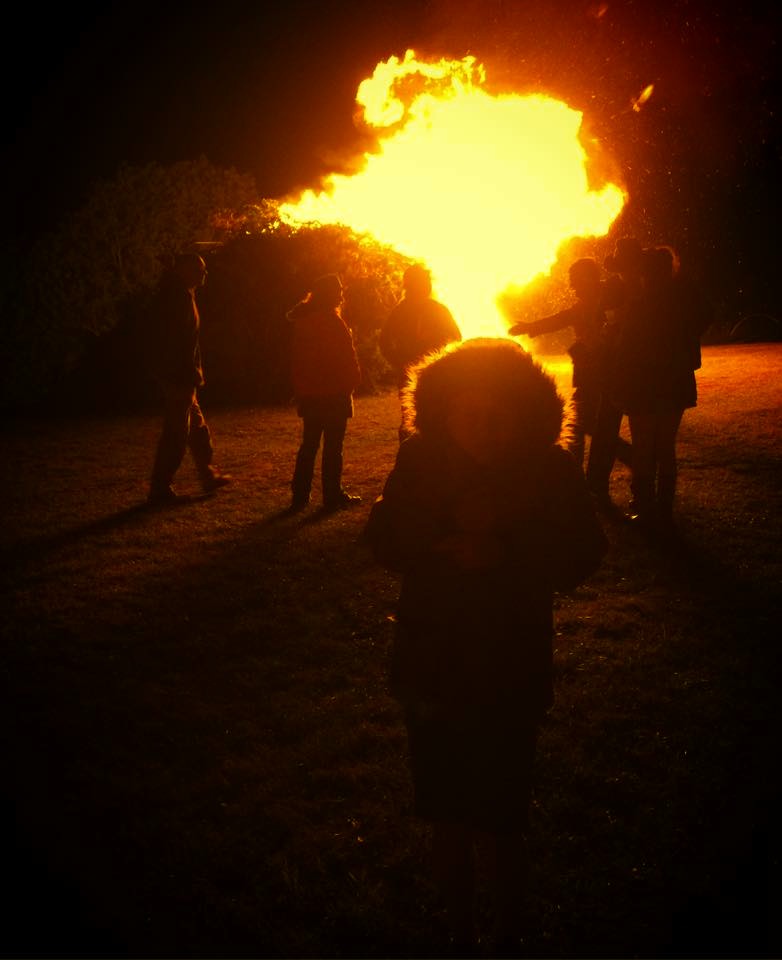 Fred Fest bonfire 2016